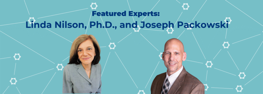 Linda Nilson and Joe Packowski